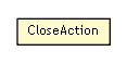 Package class diagram package CDSFormGenDialog.CloseAction