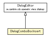 Package class diagram package DialogComboBoxInsert