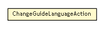 Package class diagram package ChangeGuideLanguageAction