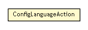 Package class diagram package ConfigLanguageAction