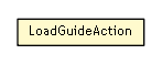 Package class diagram package LoadGuideAction