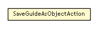 Package class diagram package SaveGuideAsObjectAction