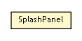 Package class diagram package SplashPanel