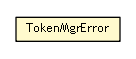 Package class diagram package TokenMgrError