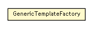 Package class diagram package GenericTemplateFactory